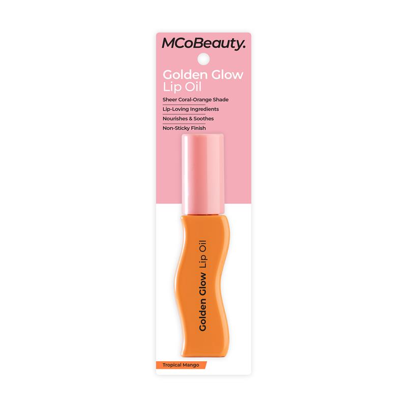 Load image into Gallery viewer, MCoBeauty Golden Glow Lip Oil Tropical Mango
