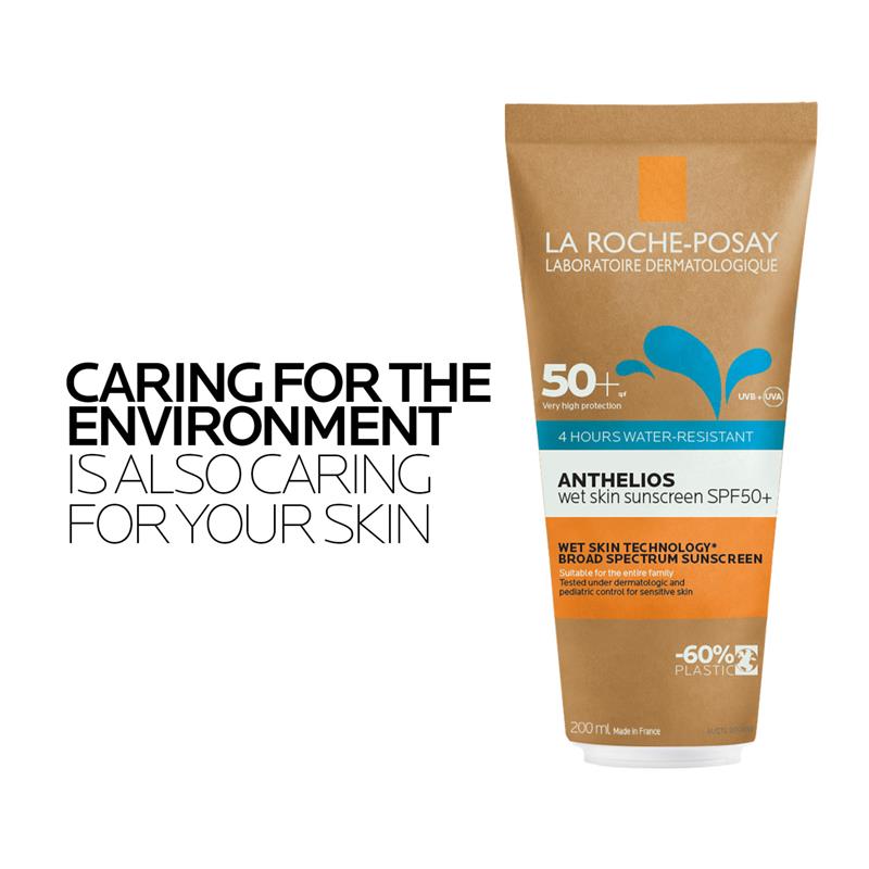 Load image into Gallery viewer, La Roche Posay Anthelios Wet Skin Sunscreen SPF 50+ Sustainable Tube 200ml
