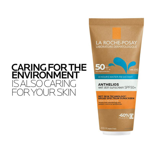 La Roche Posay Anthelios Wet Skin Sunscreen SPF 50+ Sustainable Tube 200ml
