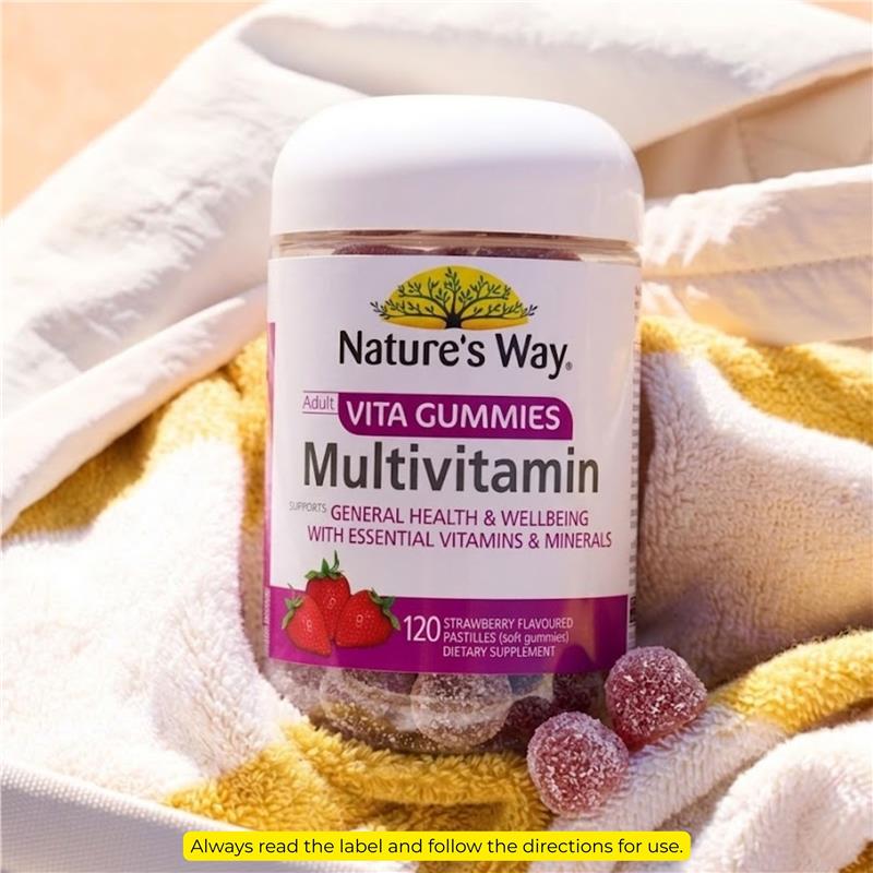 Load image into Gallery viewer, Nature's Way Adult Vita Gummies Multi-Vitamin 120 Gummies
