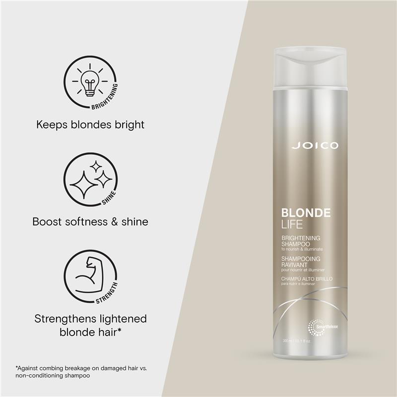 Load image into Gallery viewer, Joico Blonde Life Brightening Shampoo 300ml

