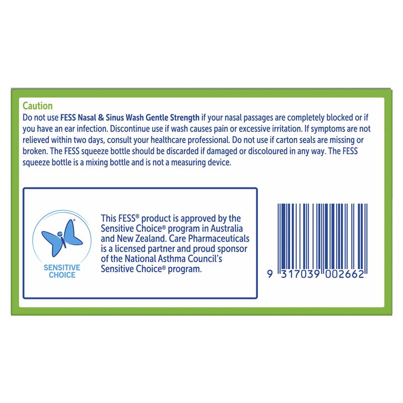 Load image into Gallery viewer, Fess Nasal &amp; Sinus Wash 120 Sachets
