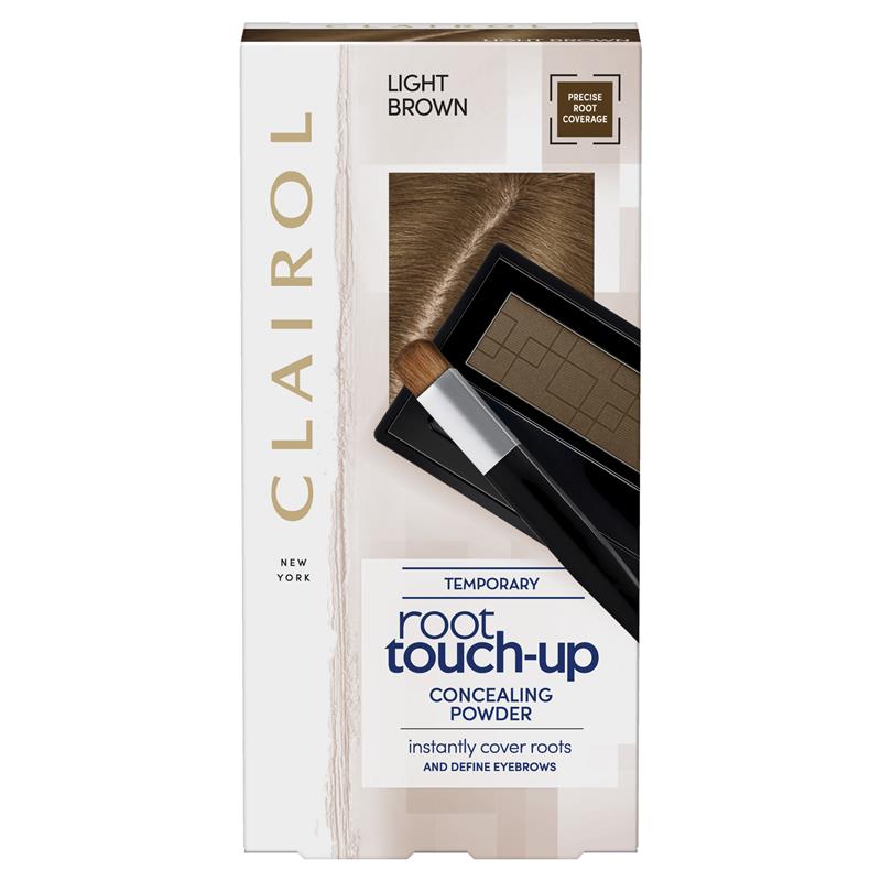 Load image into Gallery viewer, Clairol Nice &amp; Easy Root Touch Up Root Concealing Powder Light Brown
