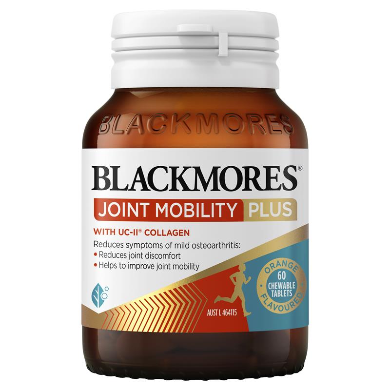 Load image into Gallery viewer, Blackmores Joint Mobility Plus 60 Chewable Tablets
