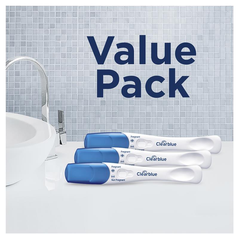 Load image into Gallery viewer, Clearblue Pregnancy Test Rapid Detection 3 Tests
