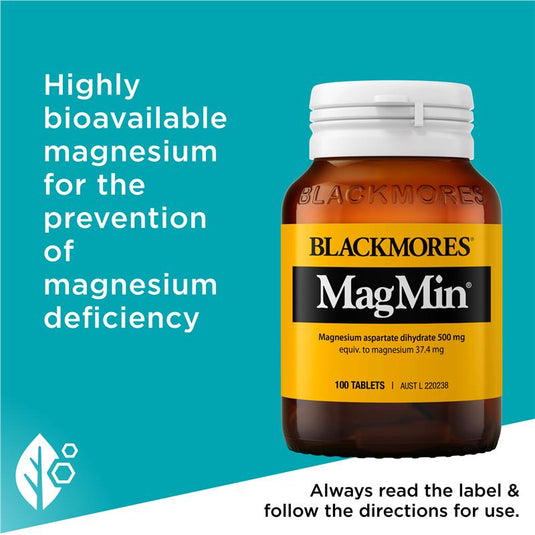 Blackmores Magmin 500mg 100 Tablets