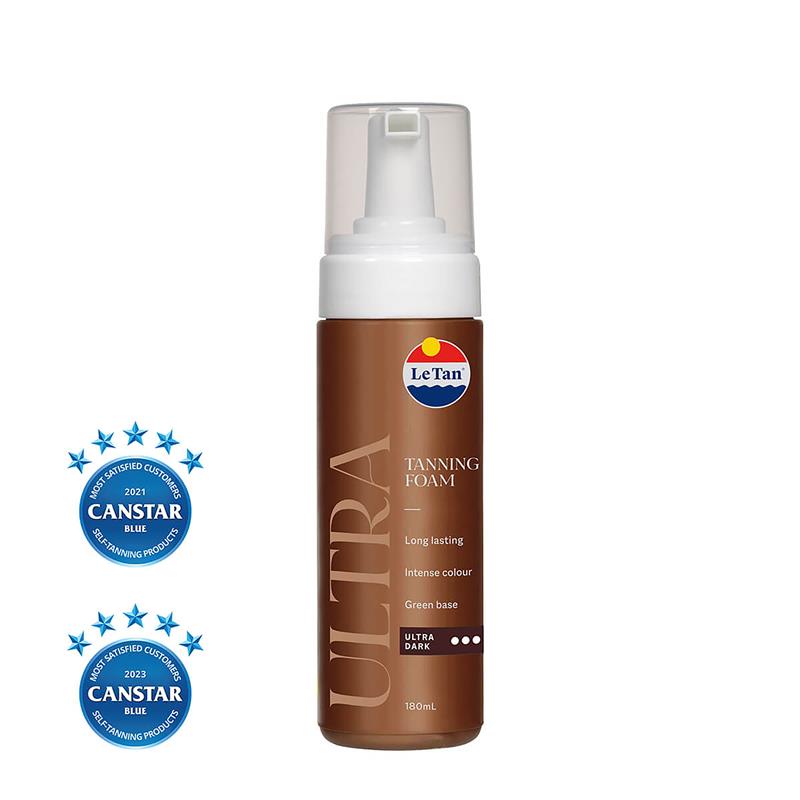Load image into Gallery viewer, Le Tan Classic Tan Self Tanning Foam Ultra Dark 180ml
