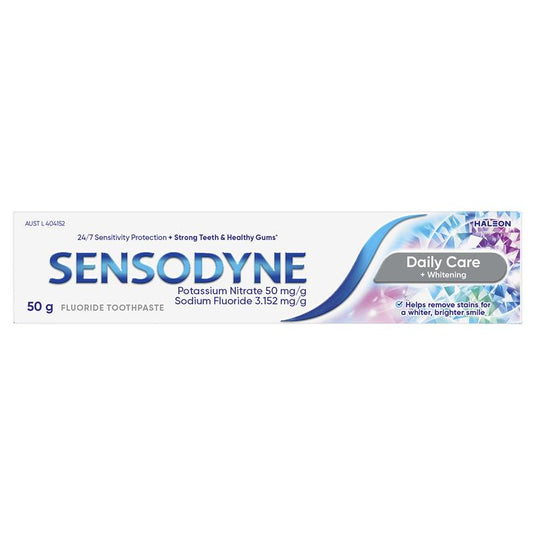 Sensodyne Toothpaste Daily Care + Whitening 50g