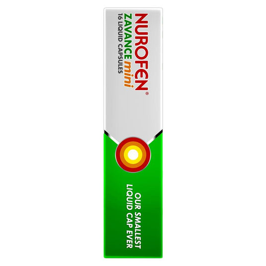 Nurofen Zavance 16 Mini Liquid Capsules