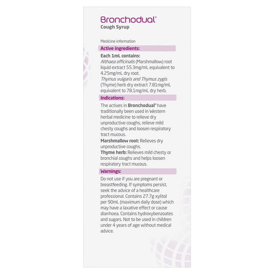 Bronchodual Cough 290ml Syrup