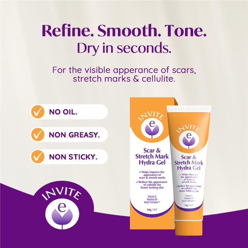 Load image into Gallery viewer, Invite E Scar &amp; Stretch Mark Gel 50g
