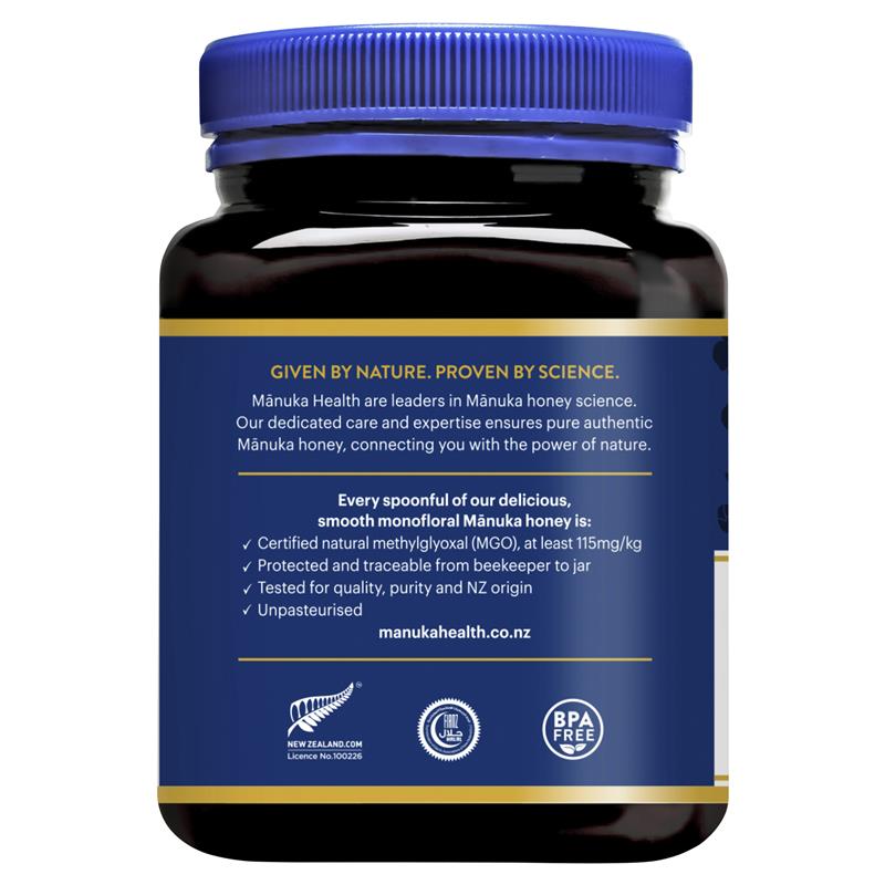 Load image into Gallery viewer, Manuka Health MGO115+ UMF6 Manuka Honey 1kg (NOT For sale in WA)

