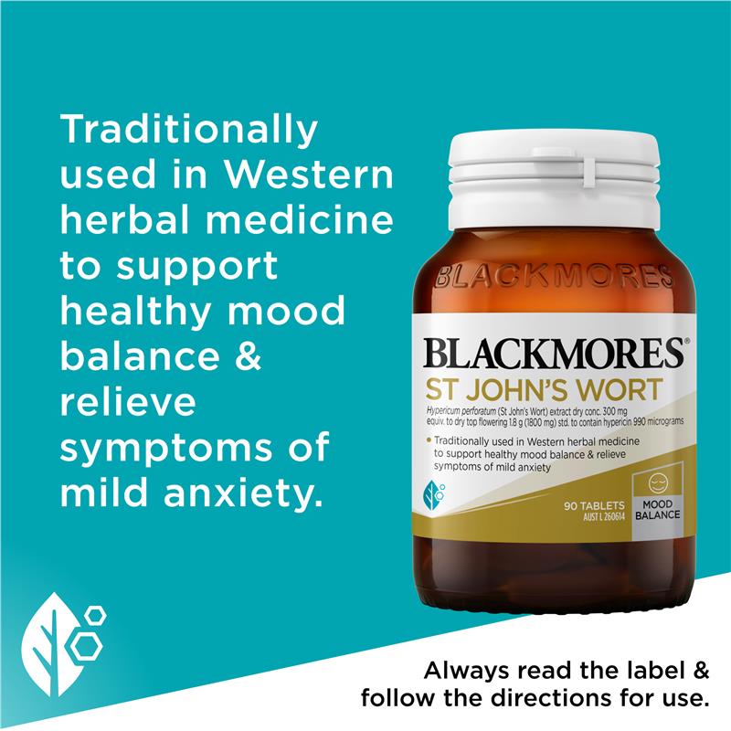 Load image into Gallery viewer, Blackmores St Johns Wort 90 Tablets
