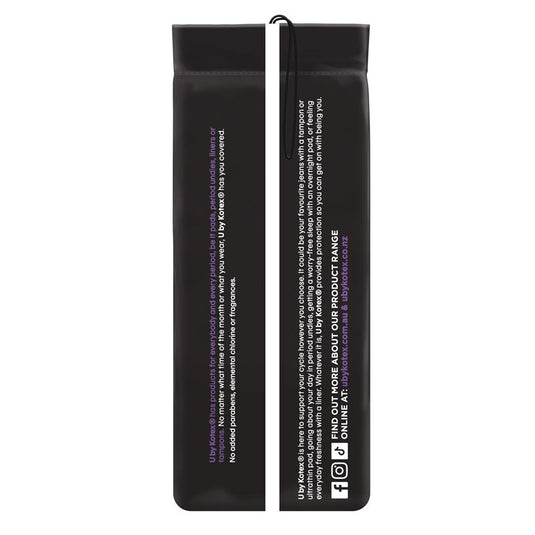 U by Kotex Ultra Thin Overnight Long Wing 8 Pack
