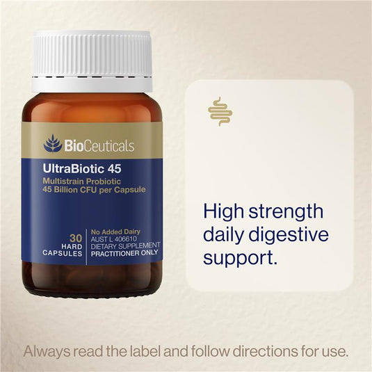 BioCeuticals UltraBiotic 45 60 Capsules Fridge Line