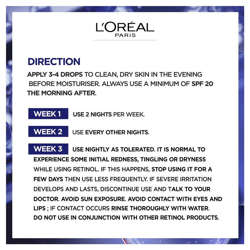 Load image into Gallery viewer, L'Oreal Paris Revitalift Laser Pure Retinol Night Serum 30ml

