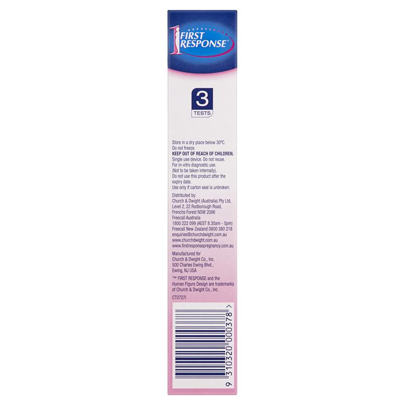 Load image into Gallery viewer, First Response Instream Pregnancy Test 3 Tests
