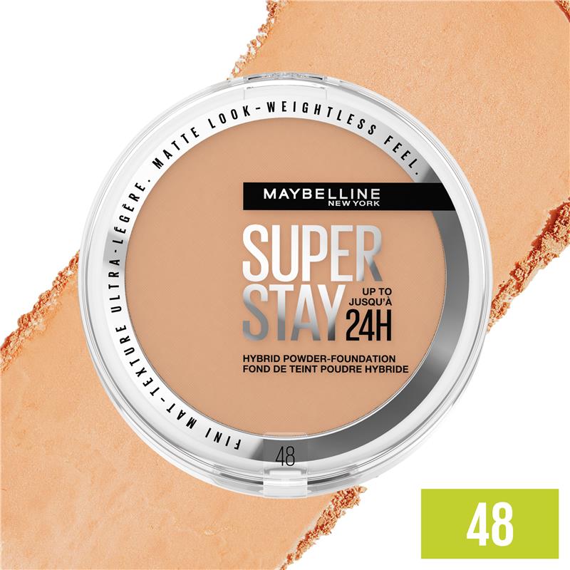Load image into Gallery viewer, Maybelline Superstay 24H Hybrid Powder Foundation 48 Nu Int
