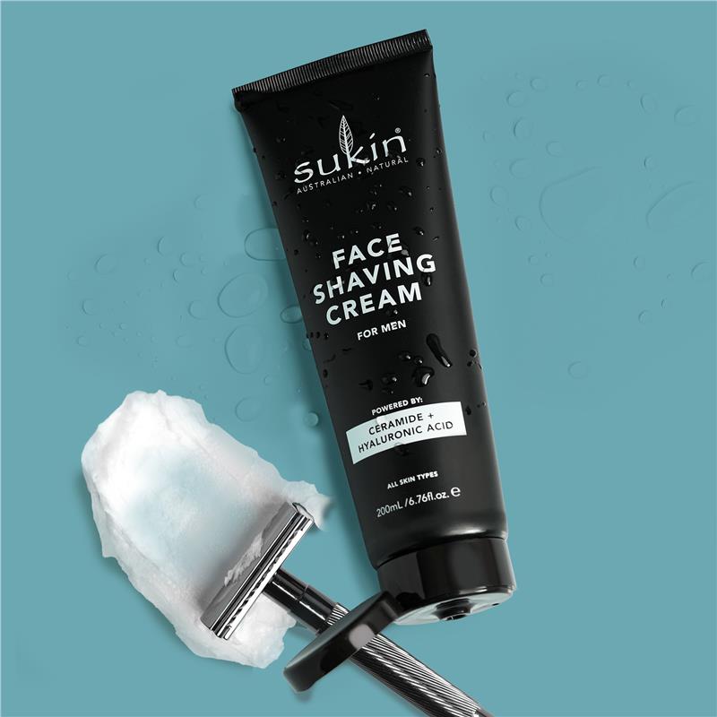 Load image into Gallery viewer, Sukin For Men Shaving Cream 200ml
