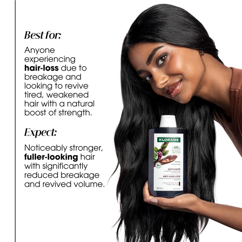 Load image into Gallery viewer, Klorane Strengthening Quinine &amp; Organic Edelweiss Shampoo 400ml
