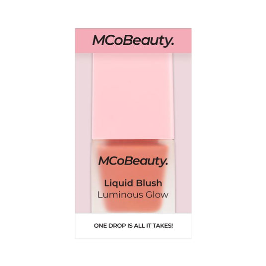 MCoBeauty Liquid Blush Luminous Glow Passion Peachy Pink