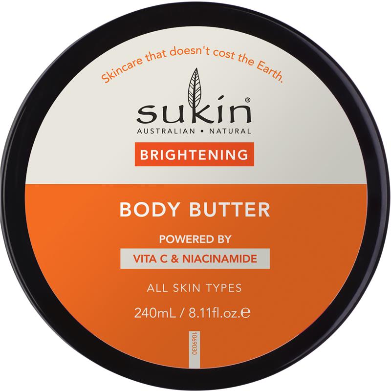 Load image into Gallery viewer, Sukin Brightening Vitamin C &amp; Niacinamide Body Butter 240ml
