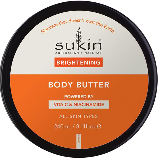 Sukin Brightening Vitamin C & Niacinamide Body Butter 240ml