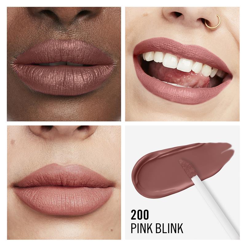 Load image into Gallery viewer, Rimmel London Mega Matte Liquid Lip 200 Pink Blink
