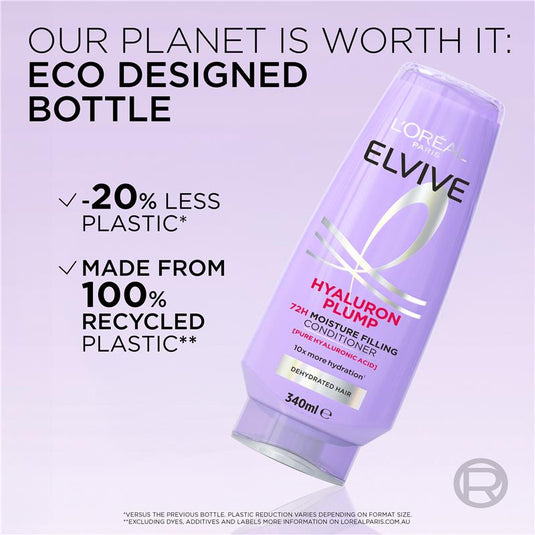 L'Oreal Elvive Hyaluron Plump Shampoo 340ml
