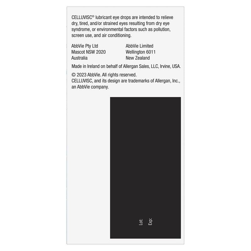 Load image into Gallery viewer, Celluvisc Eye Drops 30 x 0.4mL
