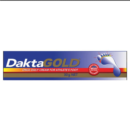 DaktaGold Once Daily Cream for Athlete's Foot 30g
