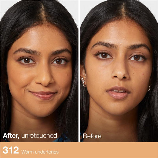 Maybelline Fit Me Matte & Poreless Mattifying Liquid Foundation - Golden 312