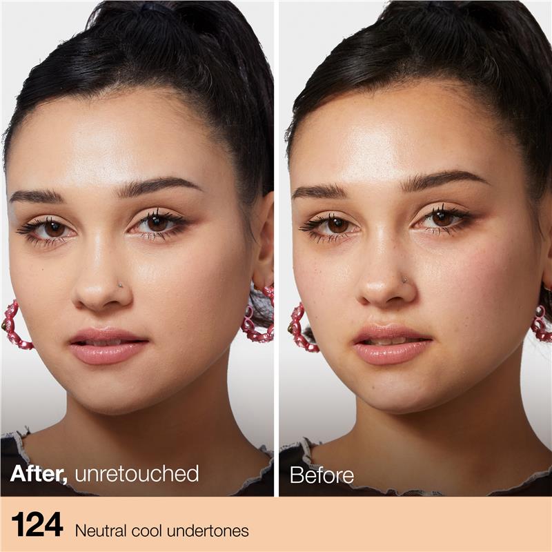 Load image into Gallery viewer, Maybelline Fit Me Matte &amp; Poreless Mattifying Liquid Foundation - Soft Sand 124
