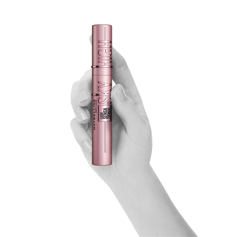 Load image into Gallery viewer, Maybelline Lash Sensational Sky High Mascara Blackest Black Washable
