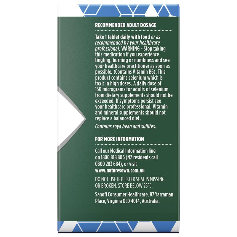 Load image into Gallery viewer, Nature's Own Bodyfuel Men's Multivitamin 60 Tablets
