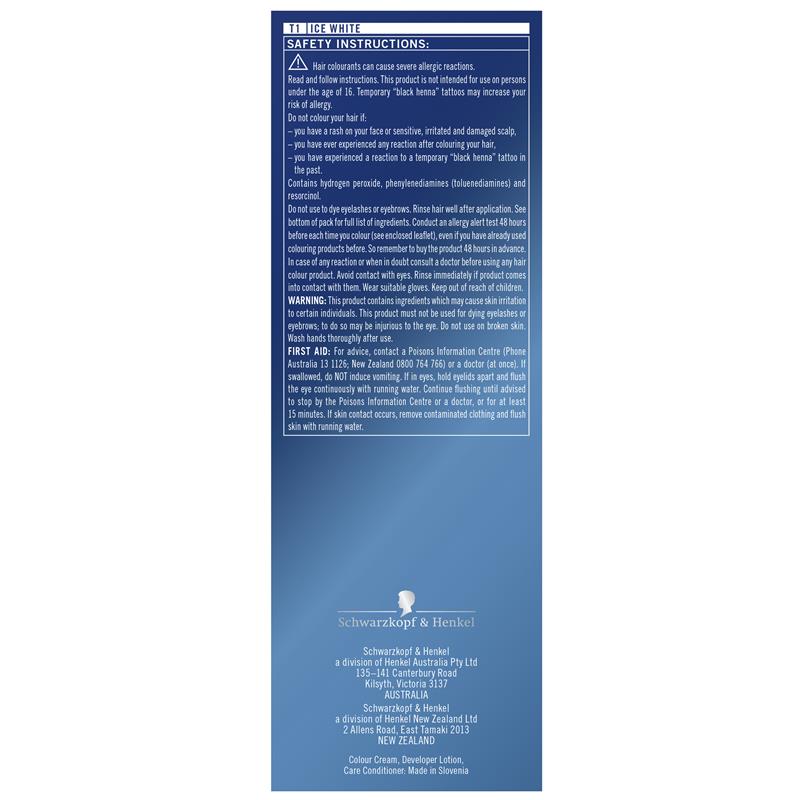 Load image into Gallery viewer, Schwarzkopf Live Colour Semi-Permanent Toner Ice White T1
