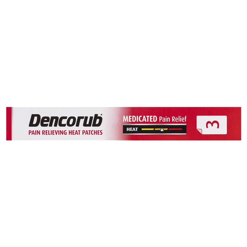 Load image into Gallery viewer, Dencorub Pain Relieving Heat Patch 3 Pack
