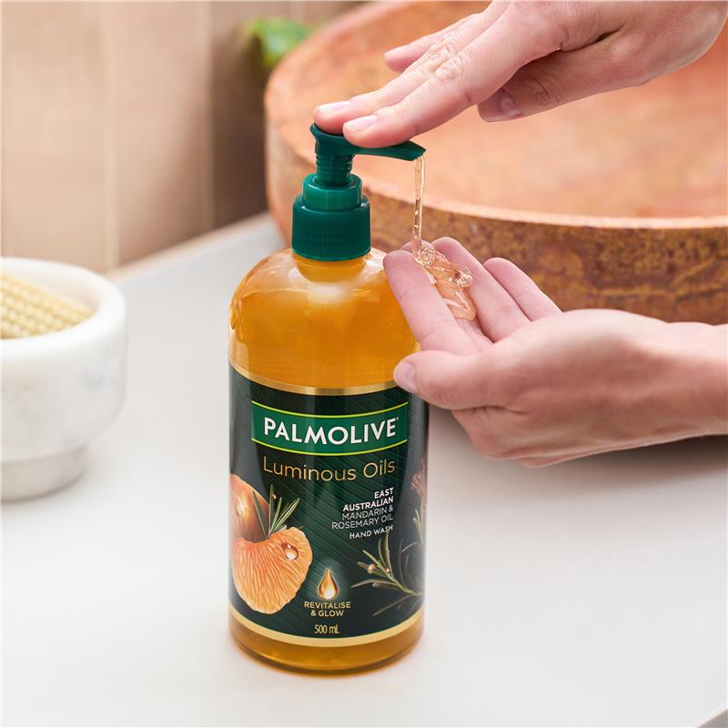 Load image into Gallery viewer, Palmolive Luminous Oils Hand Wash Mandarin &amp; Rosemary Oil 500ml
