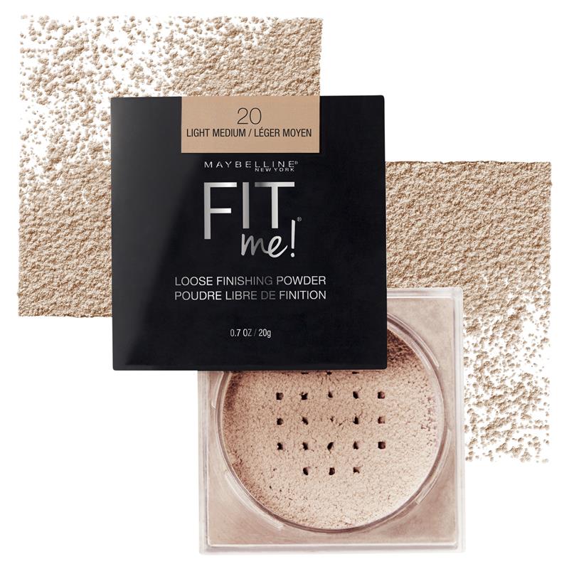 Load image into Gallery viewer, Maybelline Fit Me Loose Finishing Powder 20 Light Medium
