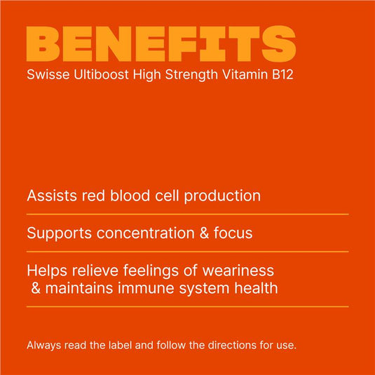Swisse Vitamin B12 120 Tablets