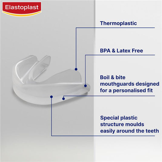 Elastoplast Sport Clear Mouthguard Clear