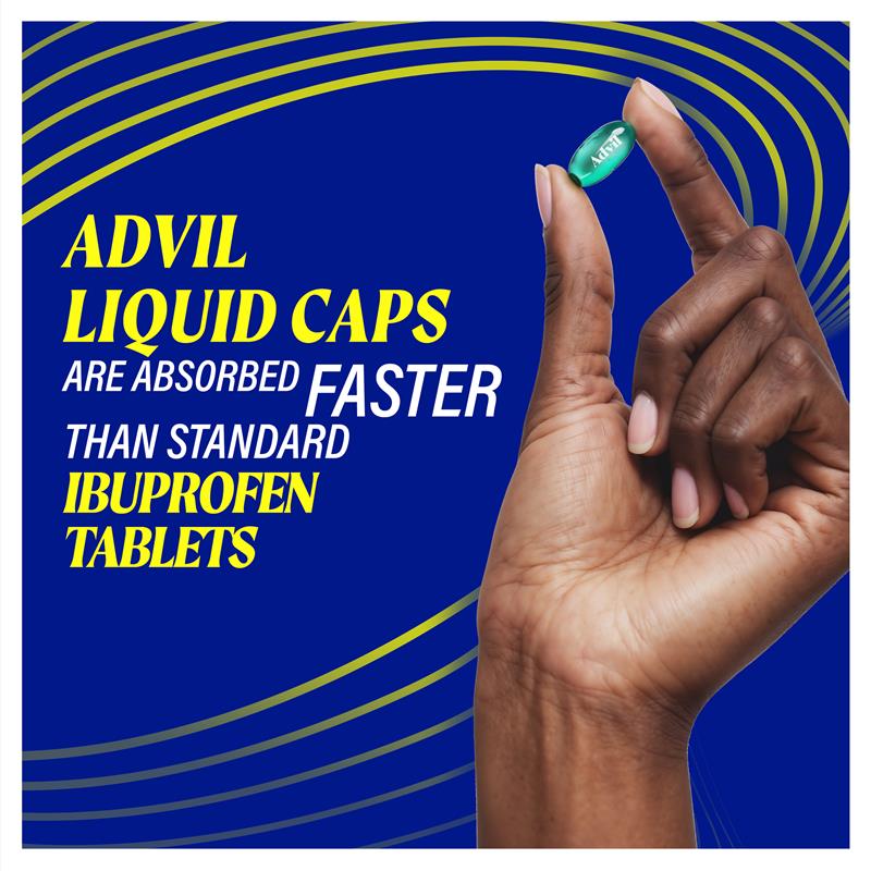 Load image into Gallery viewer, Advil Ibuprofen Pain Relief 90 Liquid Capsules
