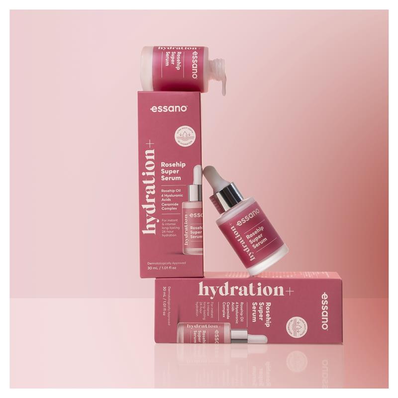 Load image into Gallery viewer, Essano Hydration Rosehip Super Serum 30ml
