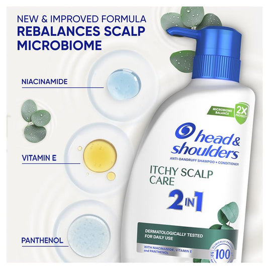 Head & Shoulders Itchy Scalp Care 2in1 Shampoo + Conditioner 750ml