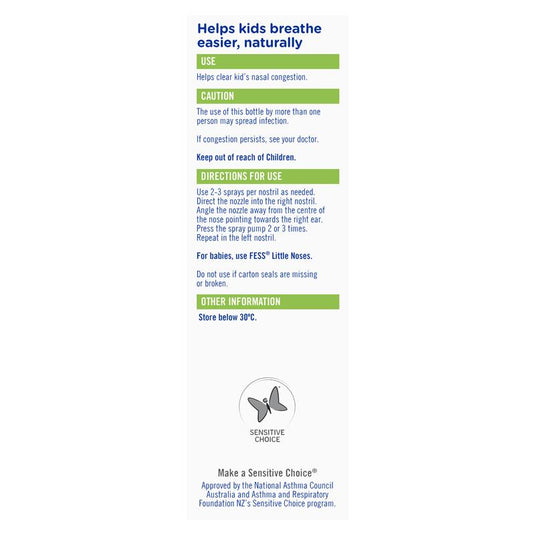 Fess Children's Nasal Spray 20ml