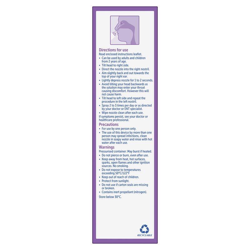 Load image into Gallery viewer, Fess Nasal &amp; Sinus Saline Mist 100ml
