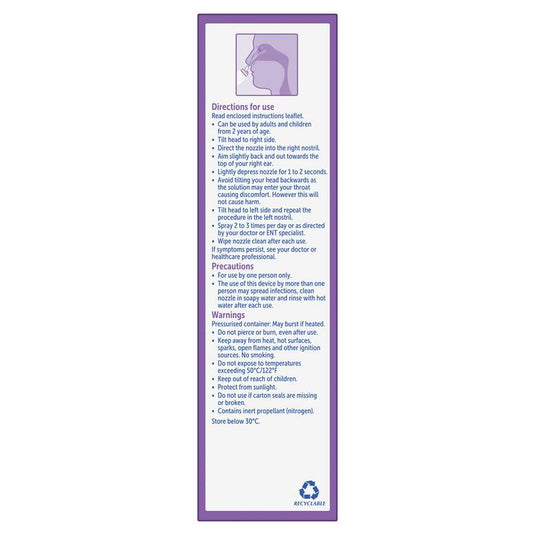 Fess Nasal & Sinus Saline Mist 100ml