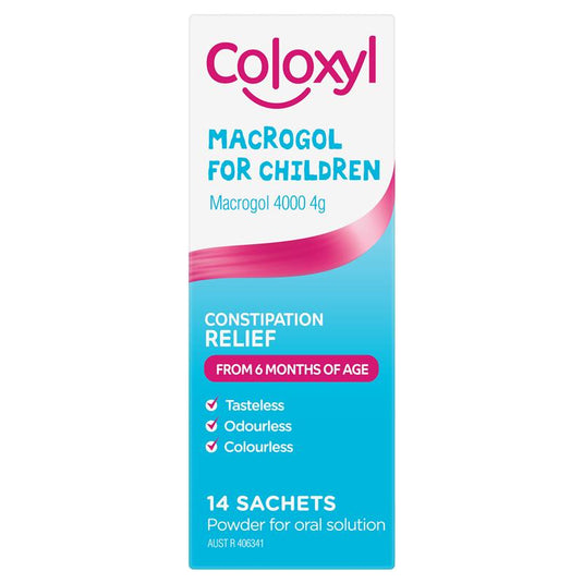 Coloxyl Macrogol For Children 14 Sachets