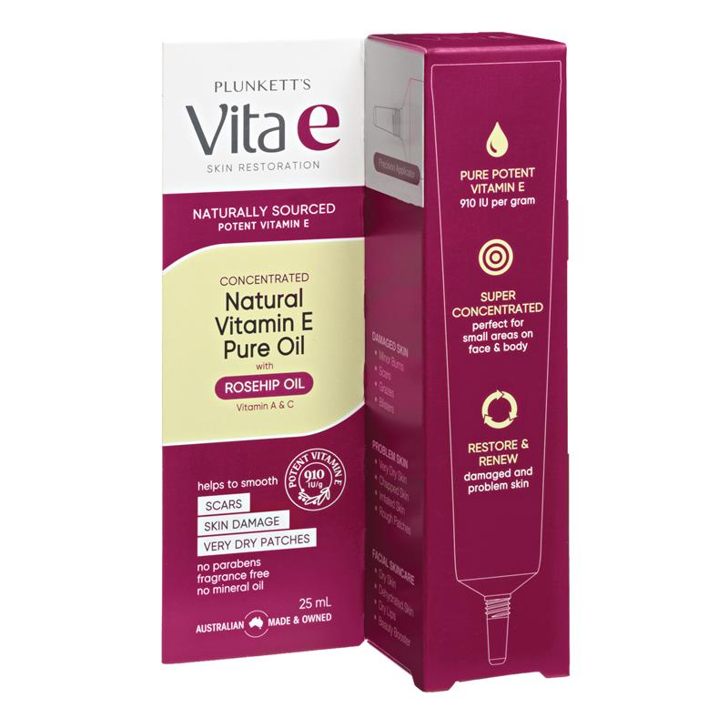 Load image into Gallery viewer, Plunkett's Vita E Pure Vitamin E Oil 25ml
