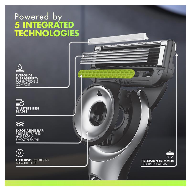 Load image into Gallery viewer, Gillette Labs Razor +4 Blade with Hook
